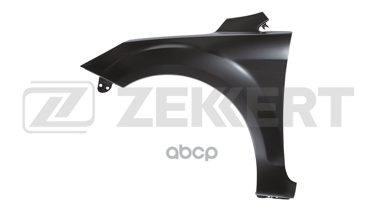 Крыло переднее левое Ford Focus II рестайлинг 07- без отв. под повторитель (Тайвань) Zekkert арт. kt-1029