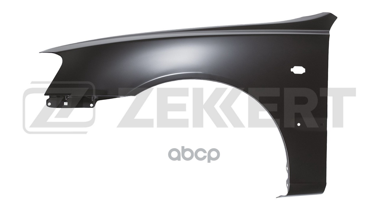 Крыло переднее левое Hyundai Accent 00- с отв. под повторитель и молдинг + ТАГАЗ (Тайвань) Zekkert арт. kt-1035