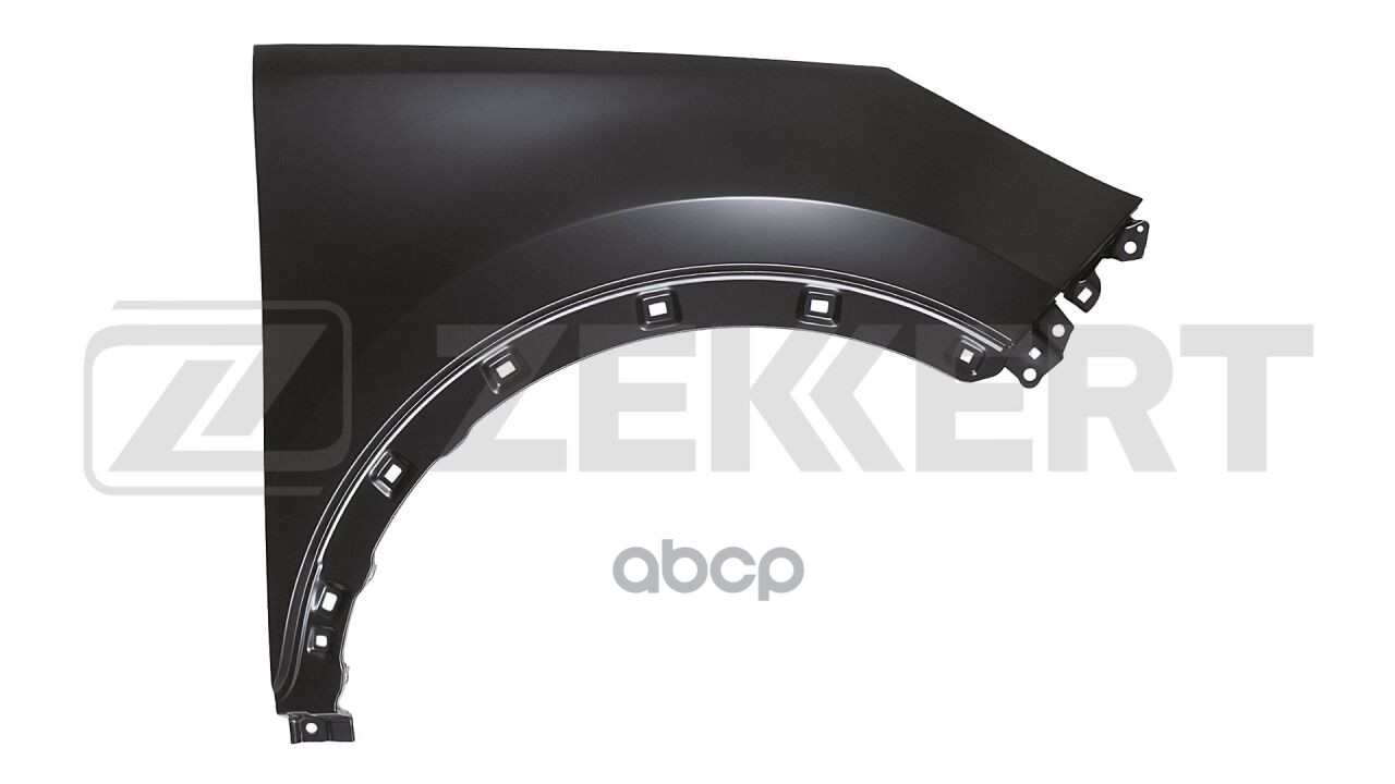 Крыло переднее правое Kia Sportage III 10- без отв. под повторитель  с отв. под расширитель (Тайвань Zekkert арт. kt-1058