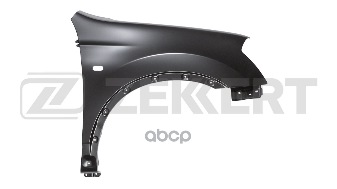 Крыло переднее правое Nissan Qashqai (J10 NJ10) 06- с отв. под повторитель (Тайвань) Zekkert арт. kt-1152