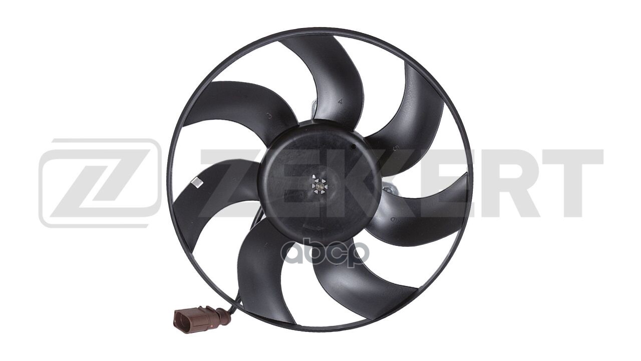 Вентилятор радиатора VW Passat VI 05-  Golf V VI 04-  Jetta III IV 05-  Audi A3 II 03-  Skoda Octavi Zekkert арт. mk-7066