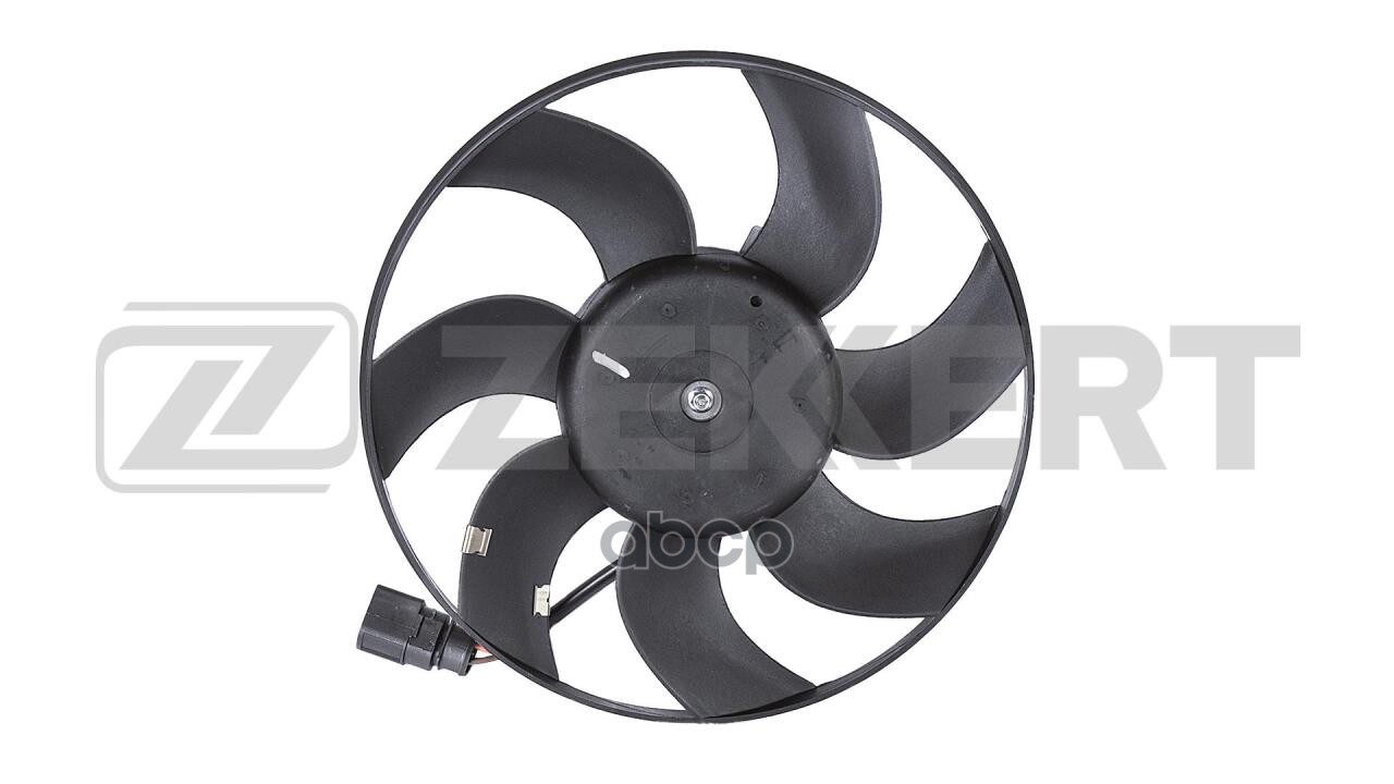 Вентилятор радиатора VW Golf V 03-  Passat VI 05-  Skoda Octavia (1Z3  5E3  NL3  NR3) 04-  Yeti (5L) Zekkert арт. mk-7097