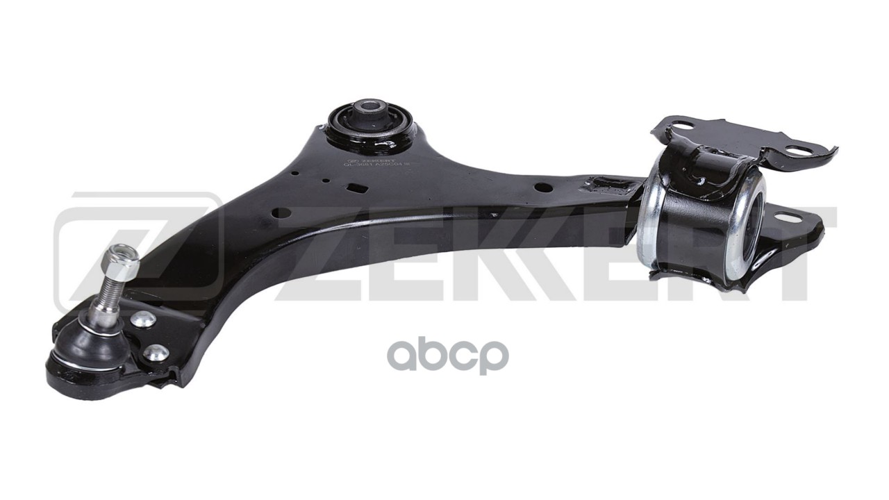 Рычаг подвески попереч. перед. ниж. лев. Land Rover Freelander II 06- Zekkert арт. ql-3681