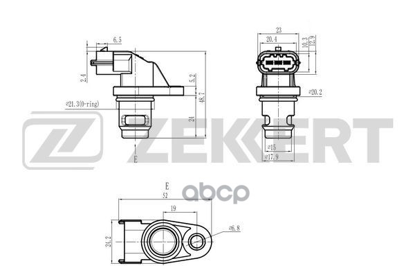 Датчик положения распредвала MB E-Class (207-212) 95-  C-Class (202-204) 97-  S-Class (140  220) 91- Zekkert арт. se-5049