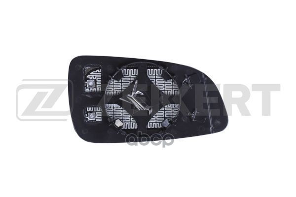 Зеркальный элемент левый асферический с подогревом 3/5 дв Opel Astra H 04- Zekkert арт. sp-1002