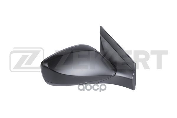 Зеркало в сборе правое / черное грунтованное / выпуклое / трос регул / Hyundai Solaris IV 11- Zekkert арт. sp-4005