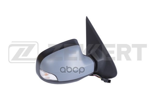 Зеркало в сборе правое / грунтованное / выпуклое / эл регул / с подогр с датч темп с повт поворота R Zekkert арт. sp-4017