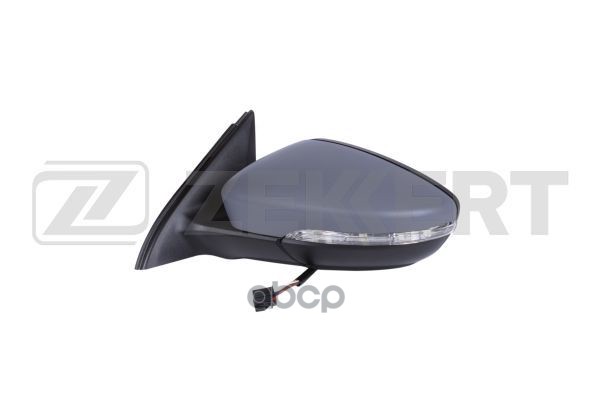 Зеркало в сборе левое / грунтованное / асферическое / эл регул / с подогр с повт поворота VW Jetta I Zekkert арт. sp-4084