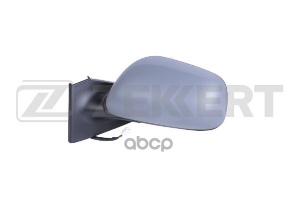 Зеркало в сборе левое / грунтованное / выпуклое / эл регул / с подогр Toyota Yaris (P90) 05- Zekkert арт. sp-4122