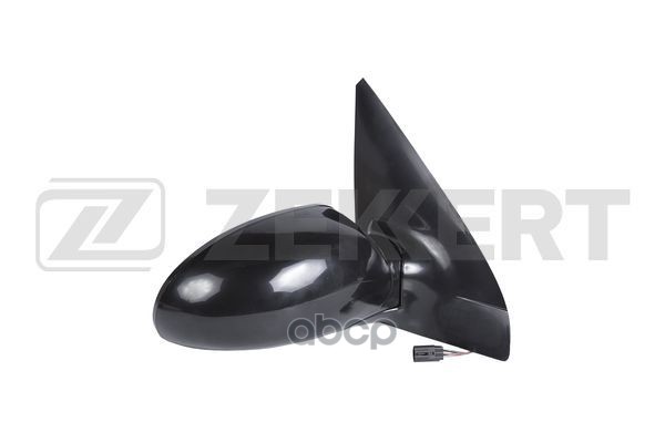Зеркало в сборе правое / черное / выпуклое / эл регул / Ford Focus 99- Zekkert арт. sp-4202
