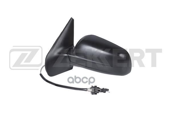 Зеркало в сборе левое / текстурное / плоское / трос регул / VW Bora 99-  Golf IV 97- Zekkert арт. sp-4359