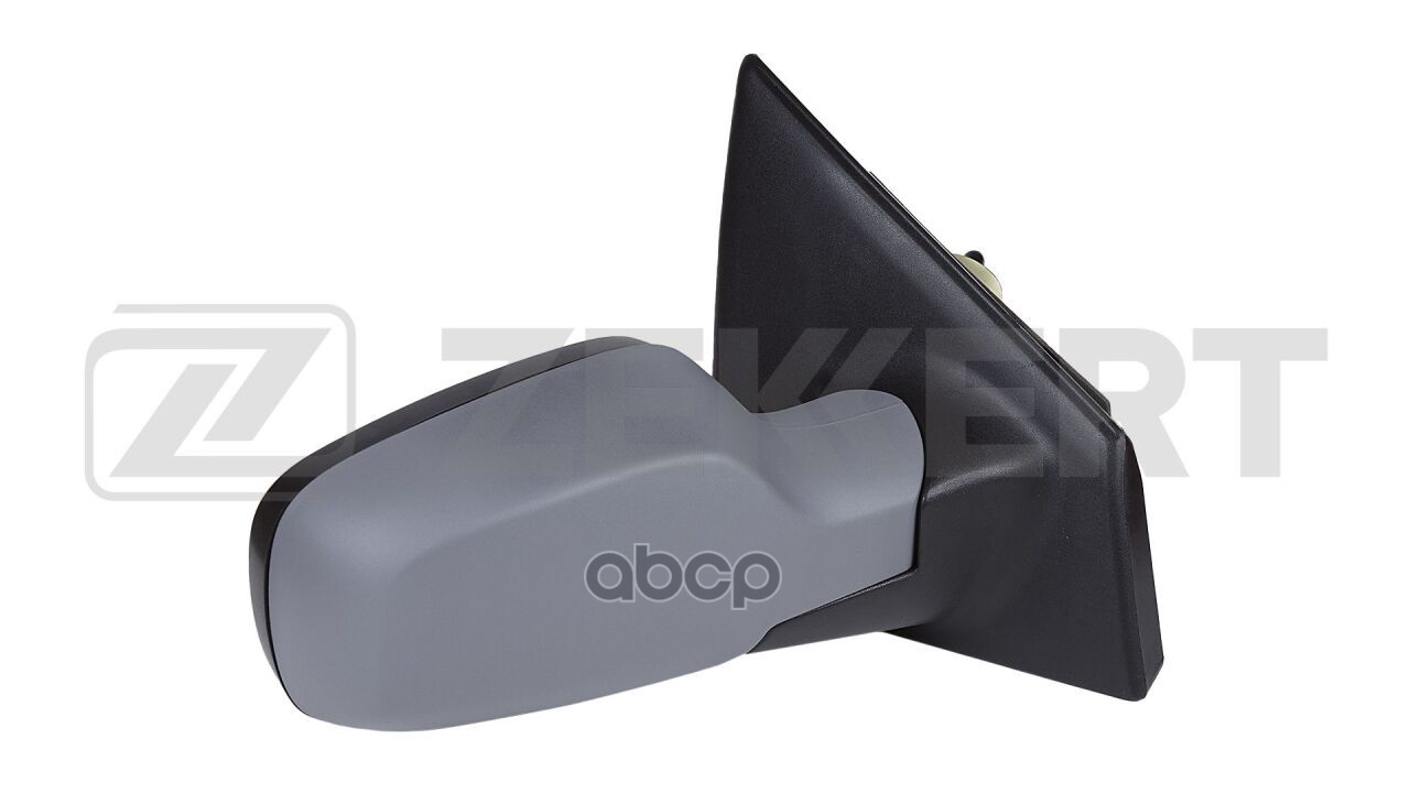 Зеркало в сборе правое / грунтованное / выпуклое / мех регул / с подогр Renault Clio III 05- Zekkert арт. sp-4421