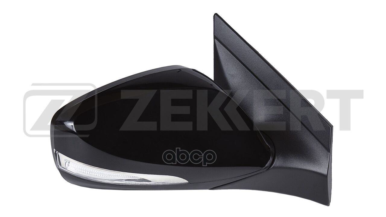 Зеркало в сборе правое / грунтованное / выпуклое / эл регул / с подогр / с повт поворота Hyundai Sol Zekkert арт. sp-4427