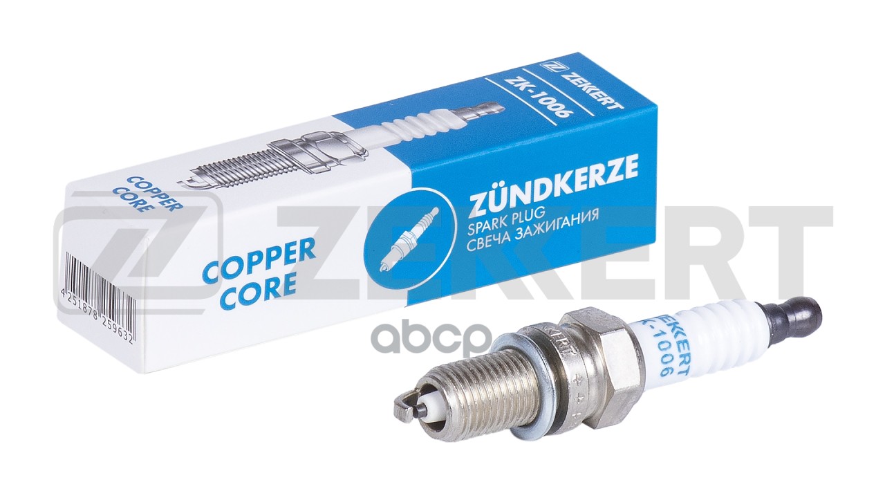 Свеча зажигания (аналог NGK 3932  цена за 1 шт.) Suzuki Alto FF 04-  Wagon R+ EM 98- Zekkert арт. zk-1006