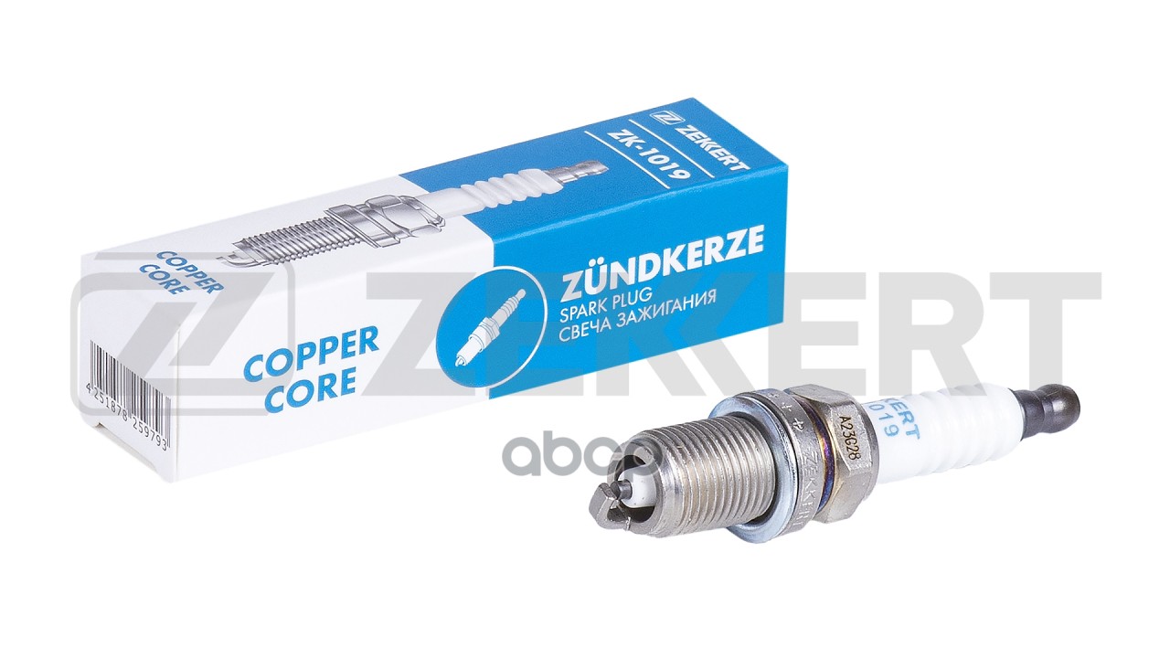 Свеча Зажигания (Аналог Ngk 5553  Цена За 1 Шт.) Kia Rio 00-  Subaru Forester (Sf) 97-  Impreza (Gg Zekkert арт. zk-1019