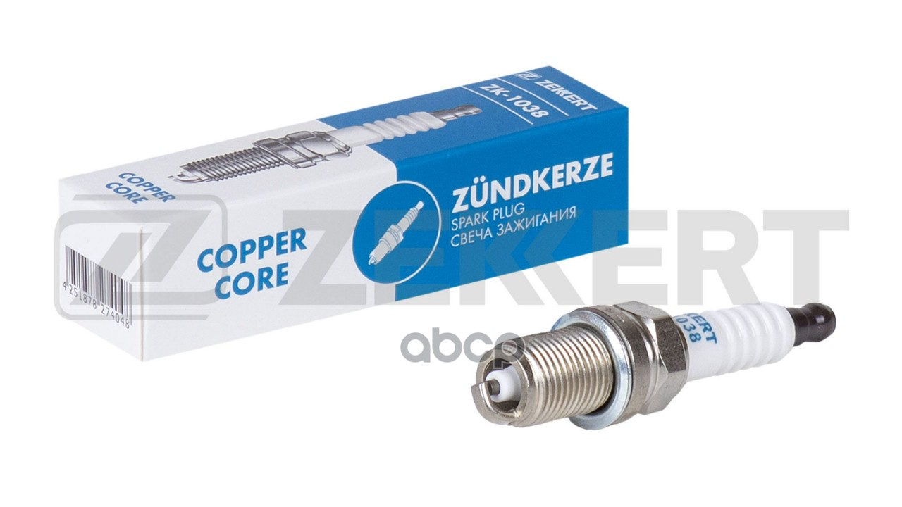 Свеча зажигания (аналог OEM 3707100EG01  цена за 1 шт.) Great Wall Hover (H6  M4  M2) 10- Zekkert арт. zk-1038