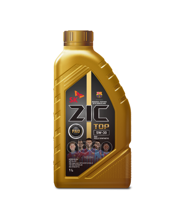 ZIC Масло моторное ZIC TOP 5W-30 синтетическое 1 л 132681