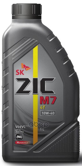 Масло моторное синтетическое ZIC M7 4T 10W-40 1л 137211 ZIC арт. 137211