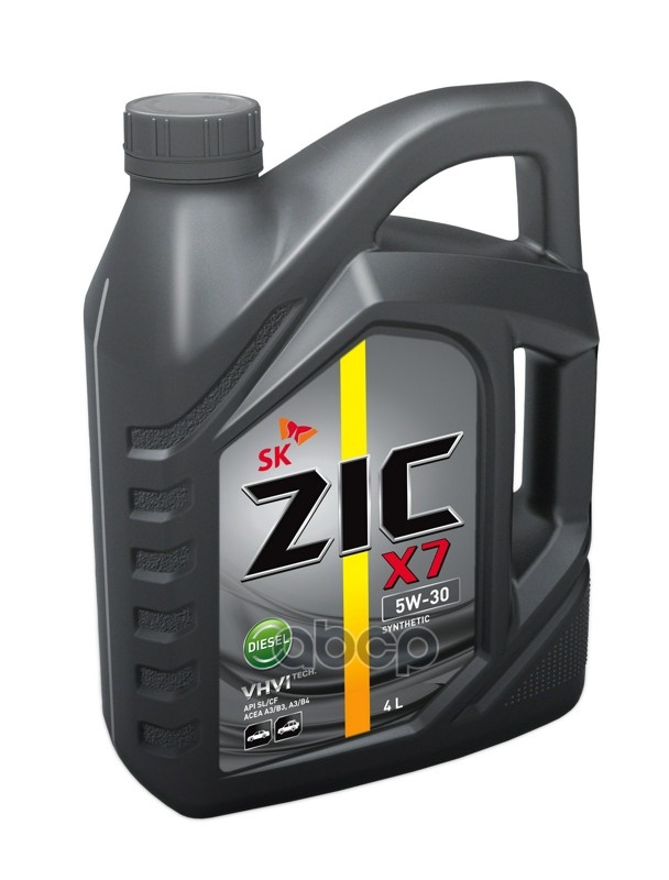 ZIC Масло моторное ZIC X7 Diesel 5W-30 синтетическое 4 л 162610