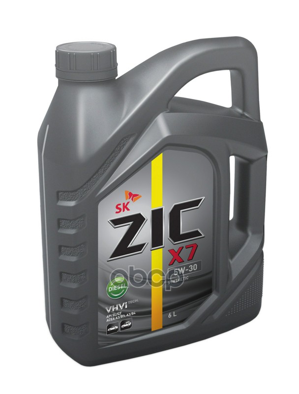 ZIC Масло моторное ZIC X7 Diesel 5W-30 синтетическое 6 л 172610