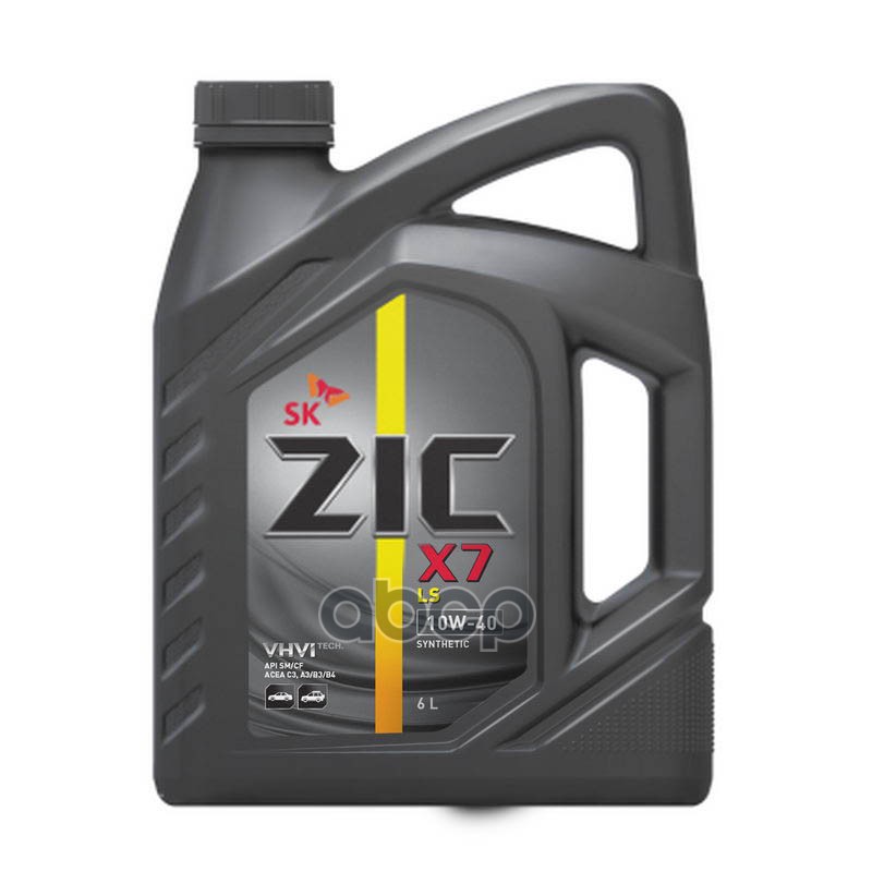 ZIC Масло моторное ZIC X7 LS 10W-40 синтетическое 6 л 172620