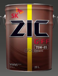 Масло трансмиссионное ZIC G-FF 75W-85 синтетическое 20 л 192626 ZIC арт. 192626