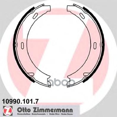 Колодки Тормозные Барабанные Chrysler  Dodge  Plymouth Zimmermann арт. 10990.101.7