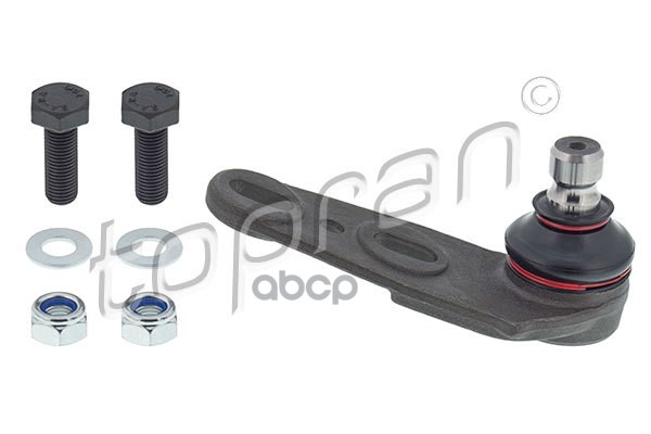 Опора шаровая (замена для HP-104207586) topran арт. 104207001
