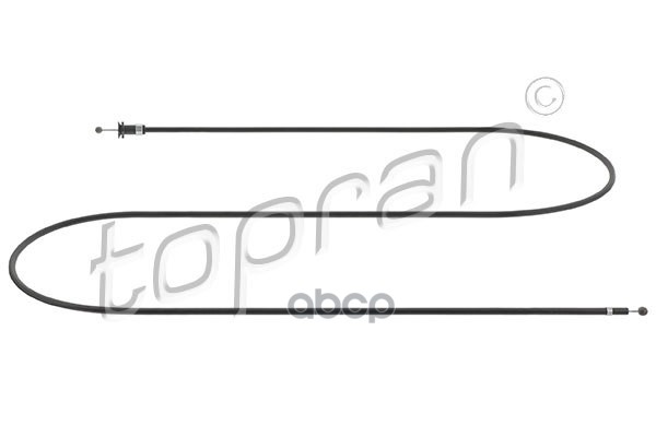 Трос Капота (Замена Для Hp-112159585) topran арт. 112159001