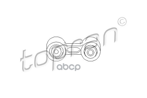 Стойка Стабилизатора (Замена Для Hp-500163755) topran арт. 500163001